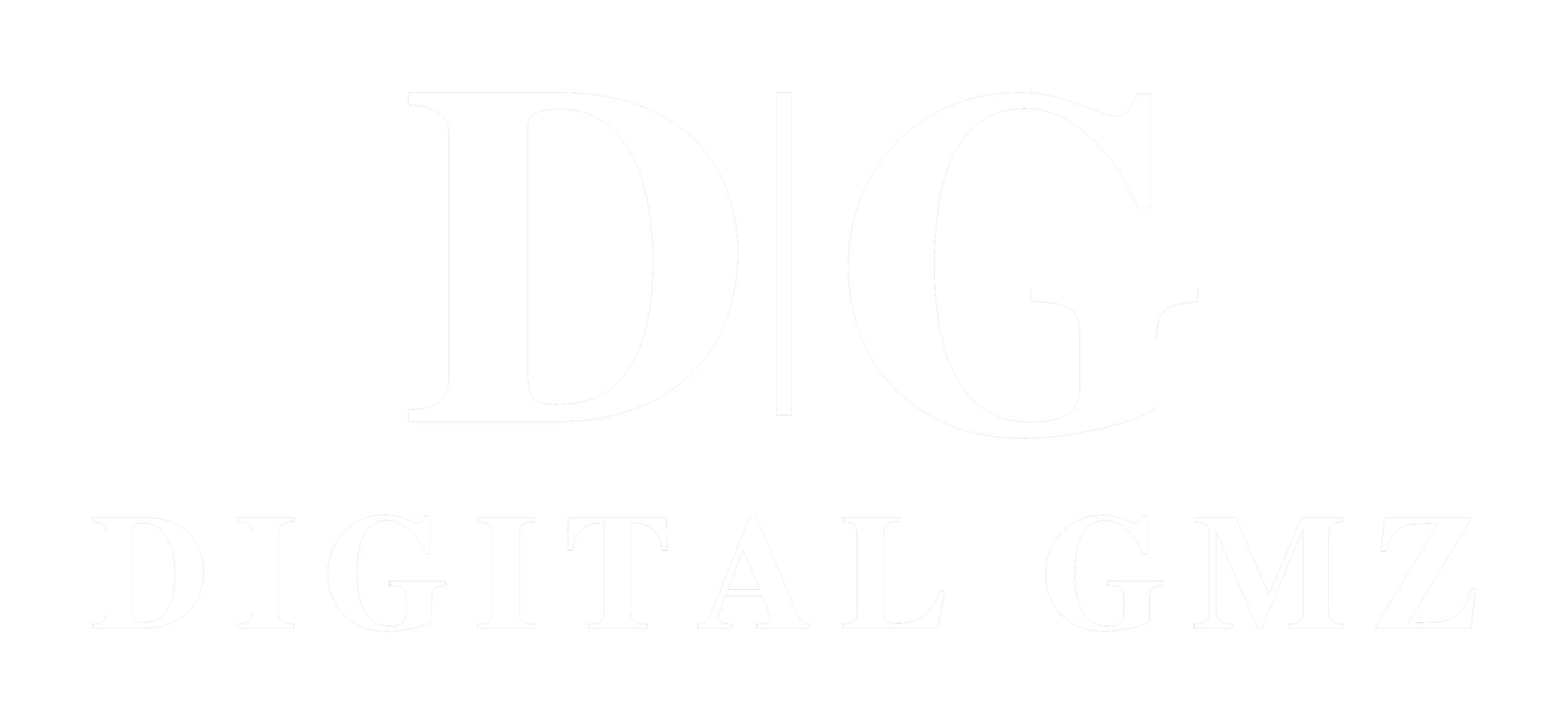 Logo Digital GMZ blanco